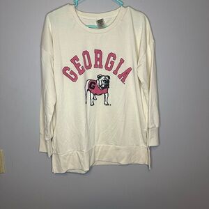 Gameday Couture womens Georgia sweatshirt size medium